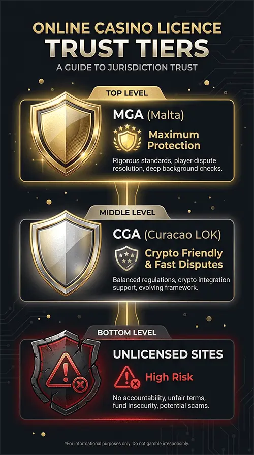 licence trust tiers