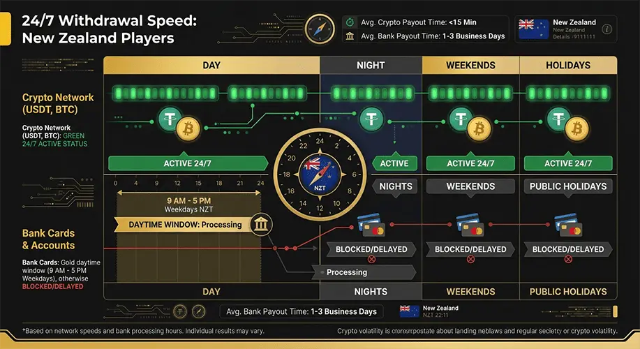 withdrawal speed infographic